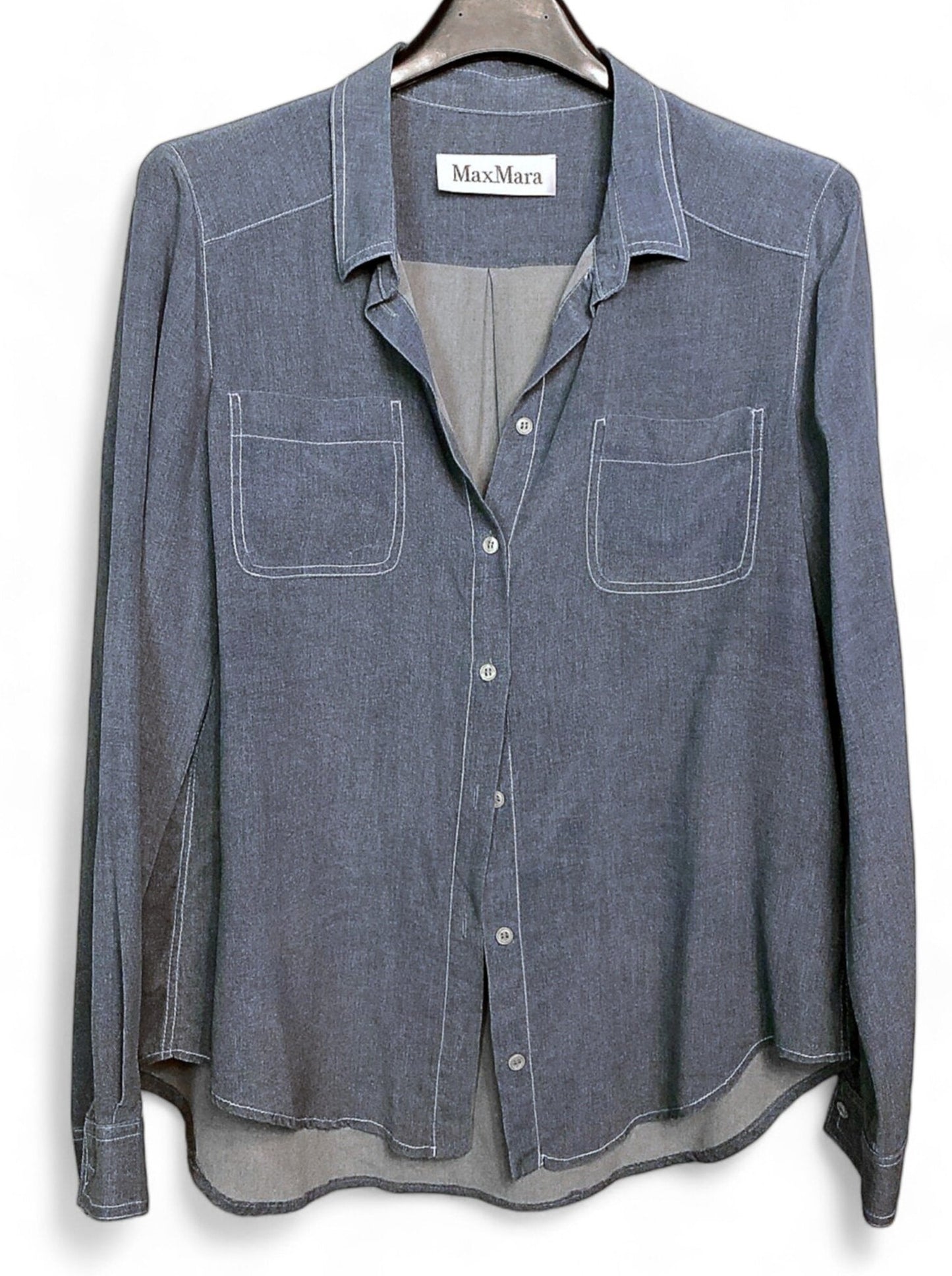 100% Silk Shirt - IT Sizes 42, 44