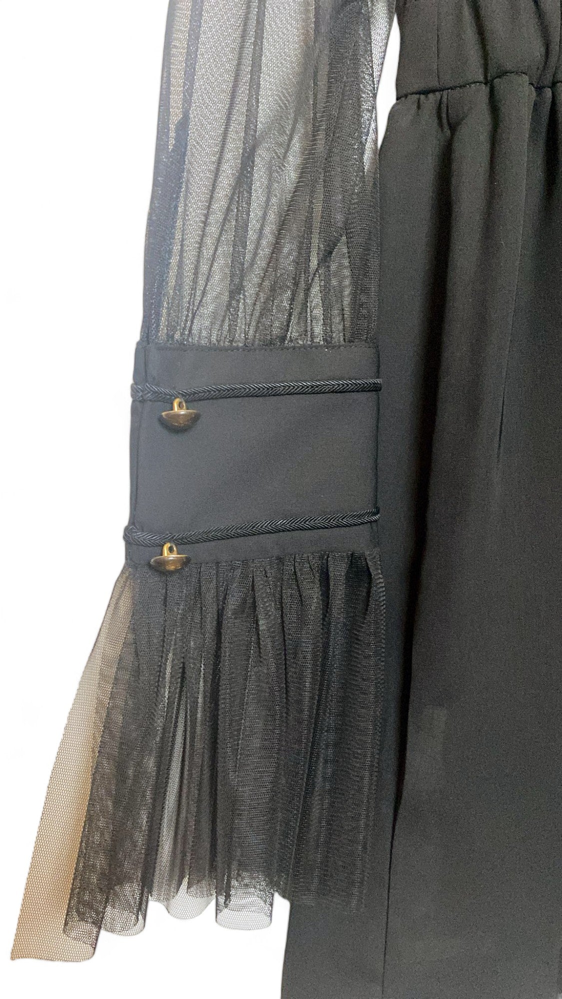Max Mara fekete gála estélyi szett - blúz és ruha - 40 IT-es méret