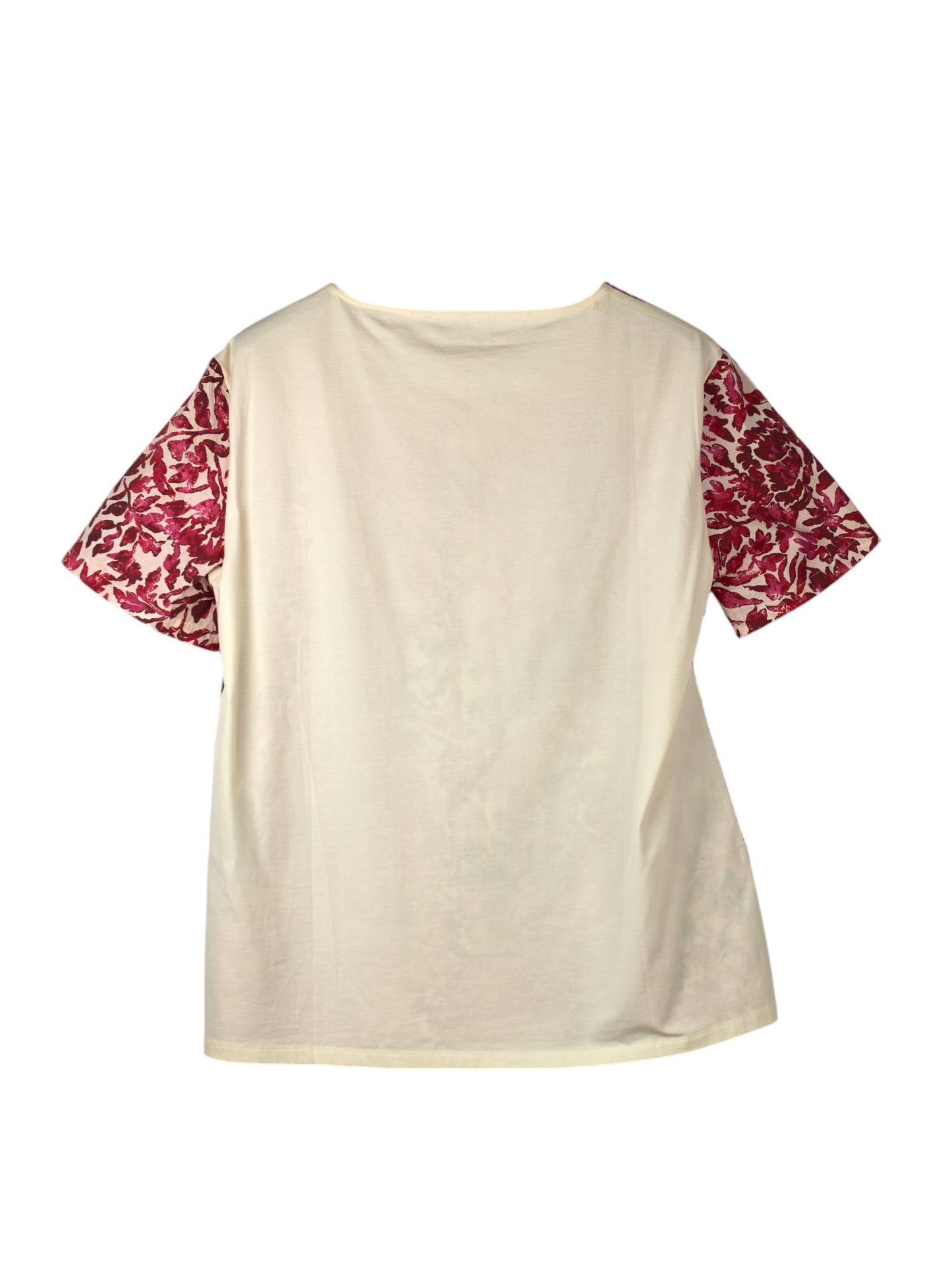 Sportmax 100% Cotton Floral Print Top - Size M