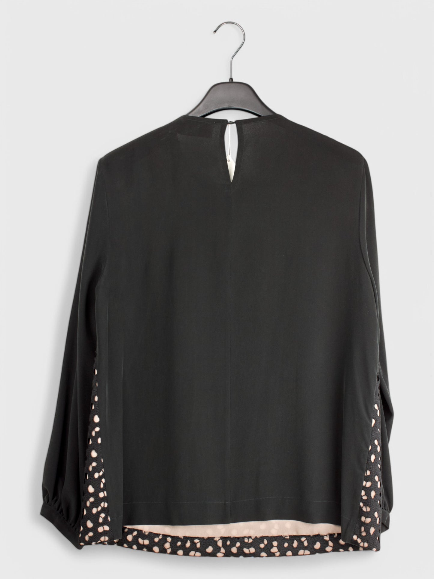 Silk Lace Evening Blouse Size 46