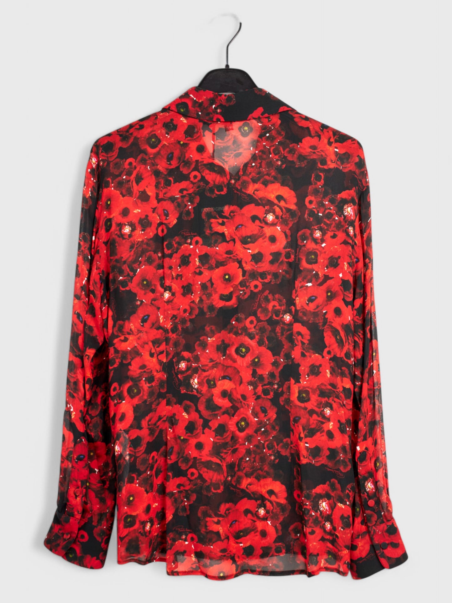 Roberto Cavalli Silk Blouse IT Size 42