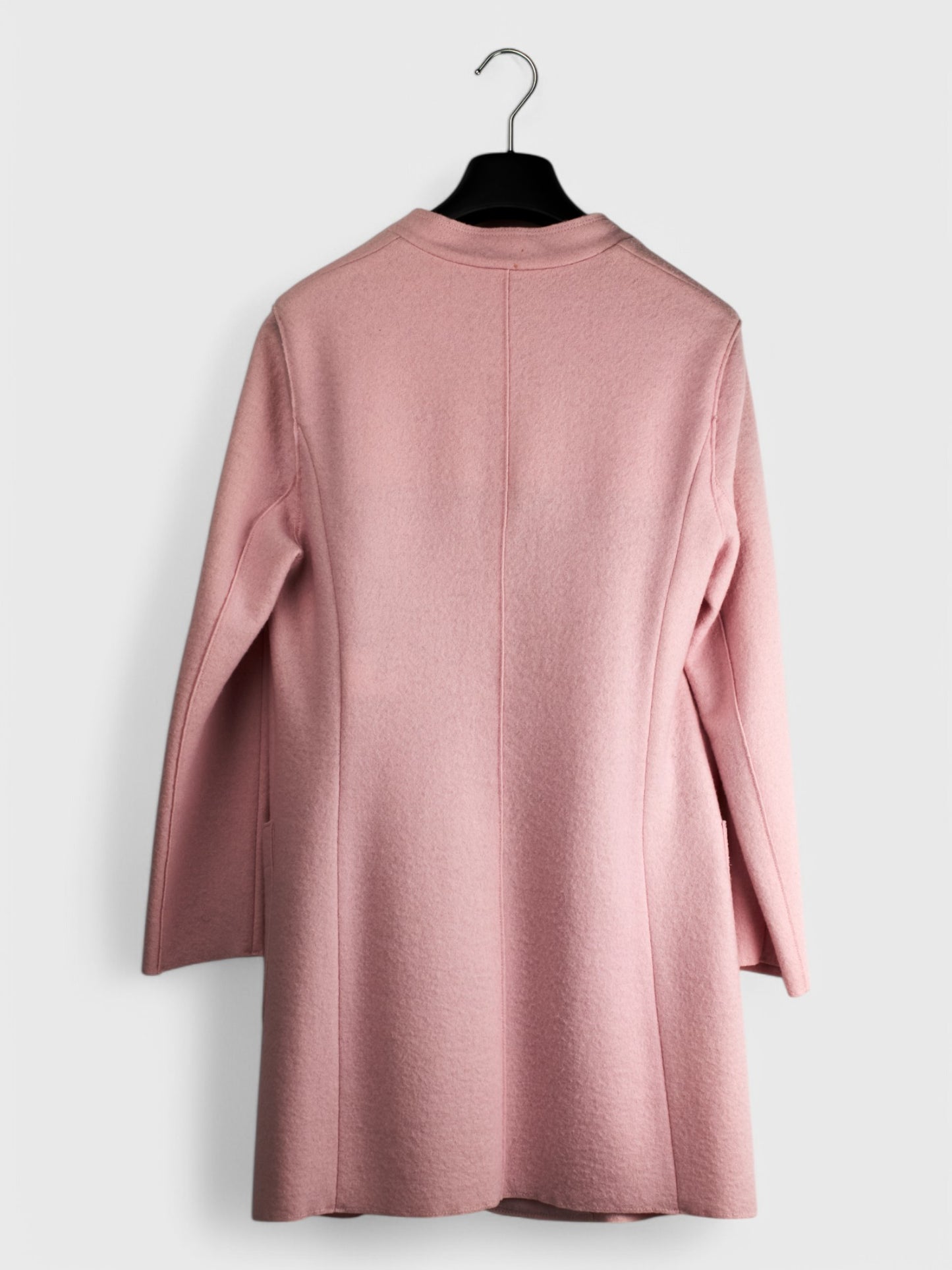 Wool Pink Spring Coat Size 40