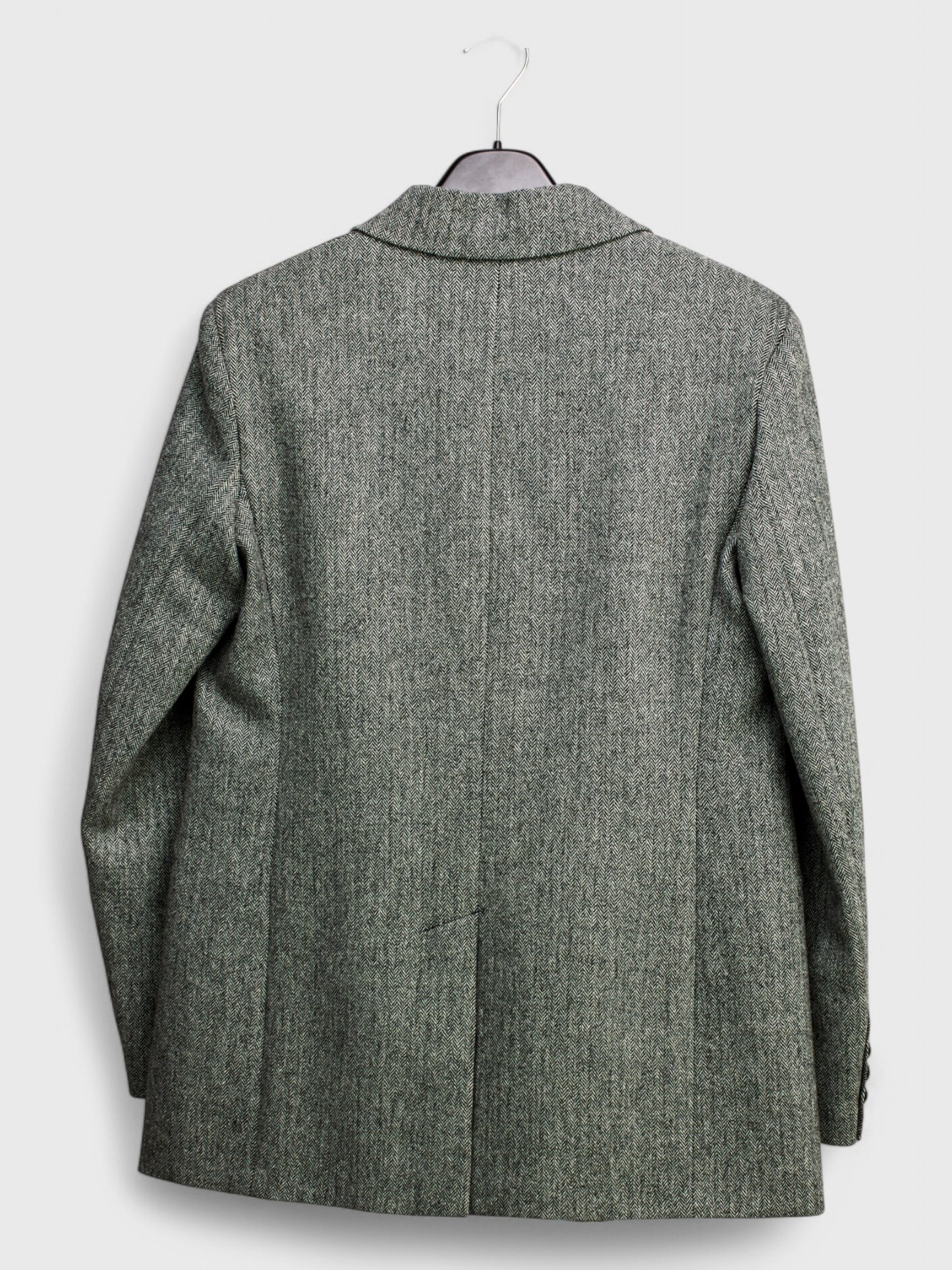 Max Mara Grey Wool Jacket - Size 42 IT