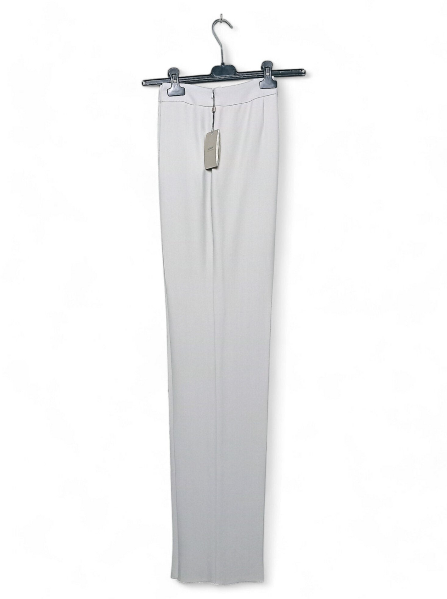 Armani Collezioni Light Gray Tailored Pants - Size 46
