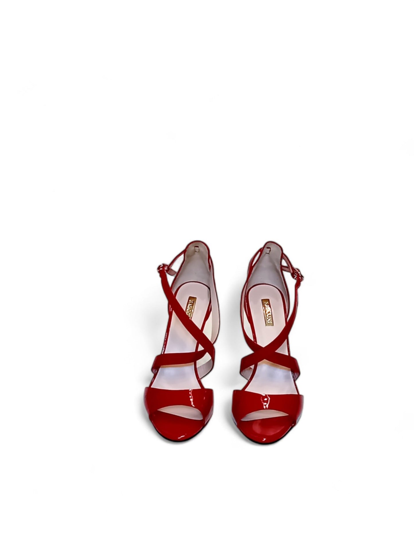 Сандалии Basconi Radiant Red из лакированной кожи (размер 38) — 10,5 см