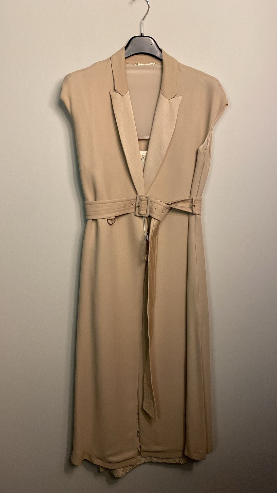 Cocktail Dress with Silk Jillet - IT Size 46