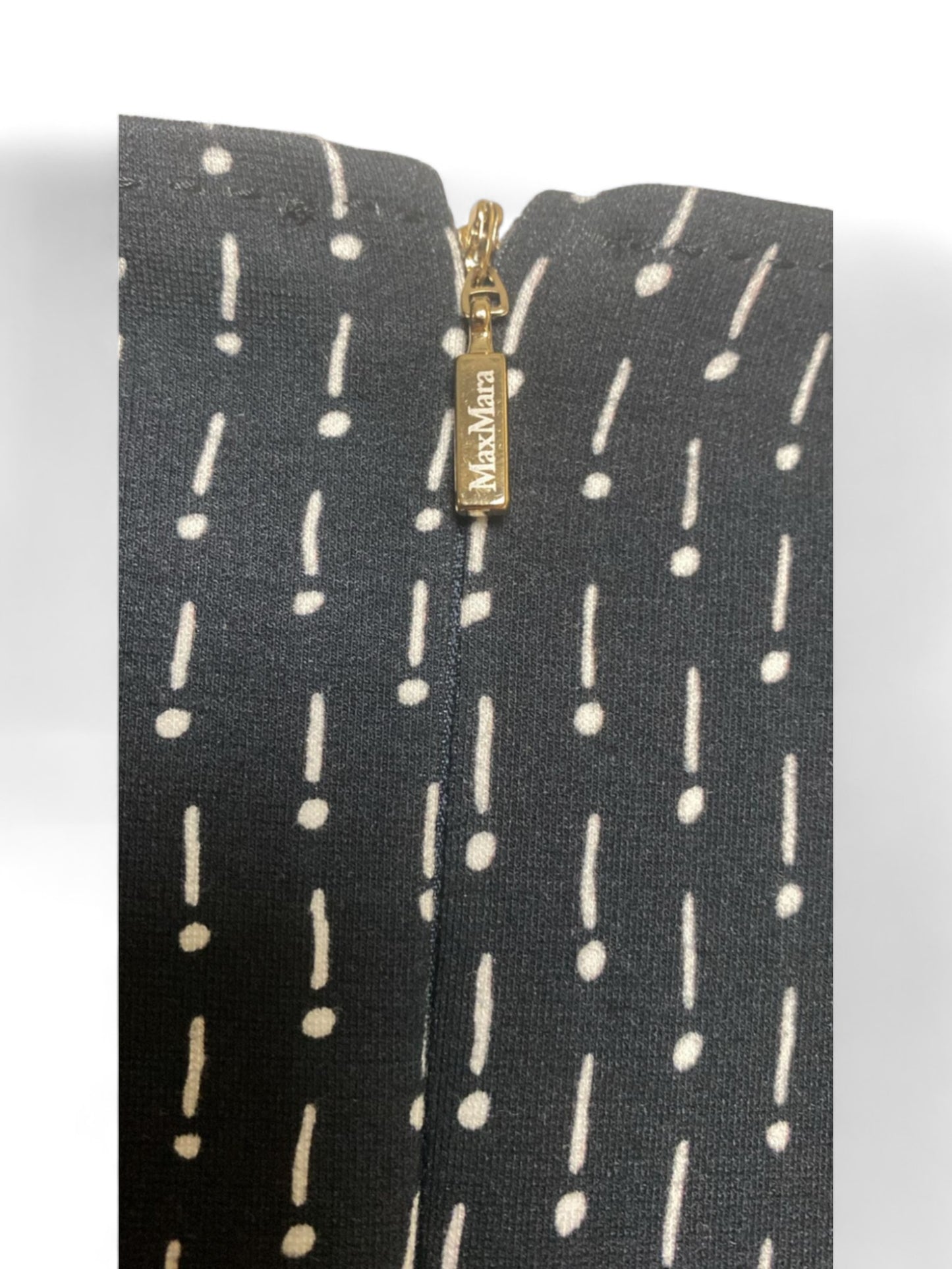 Dark Blue Max Mara Office Dress - Size 46 IT, Viscose Blend