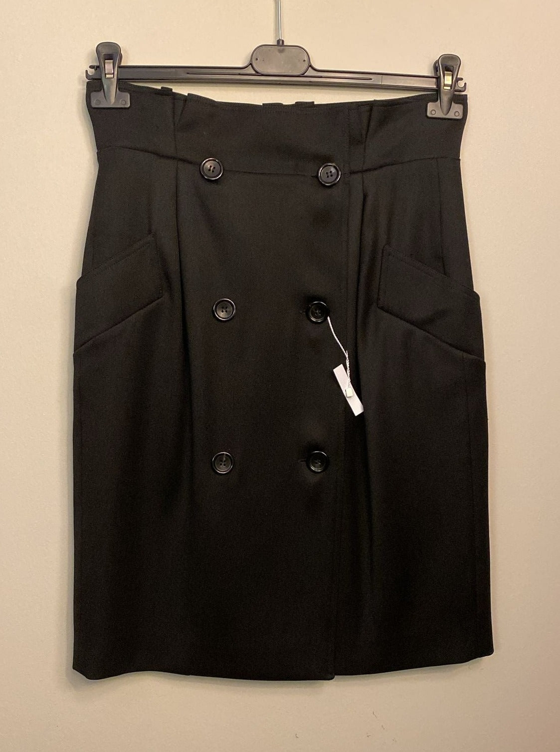 Heavy Wool Skirt - IT Size 44