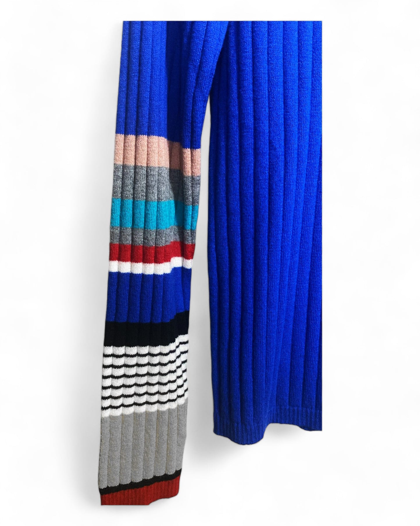 SportMax Colorblock Turtleneck Pullover - Size M