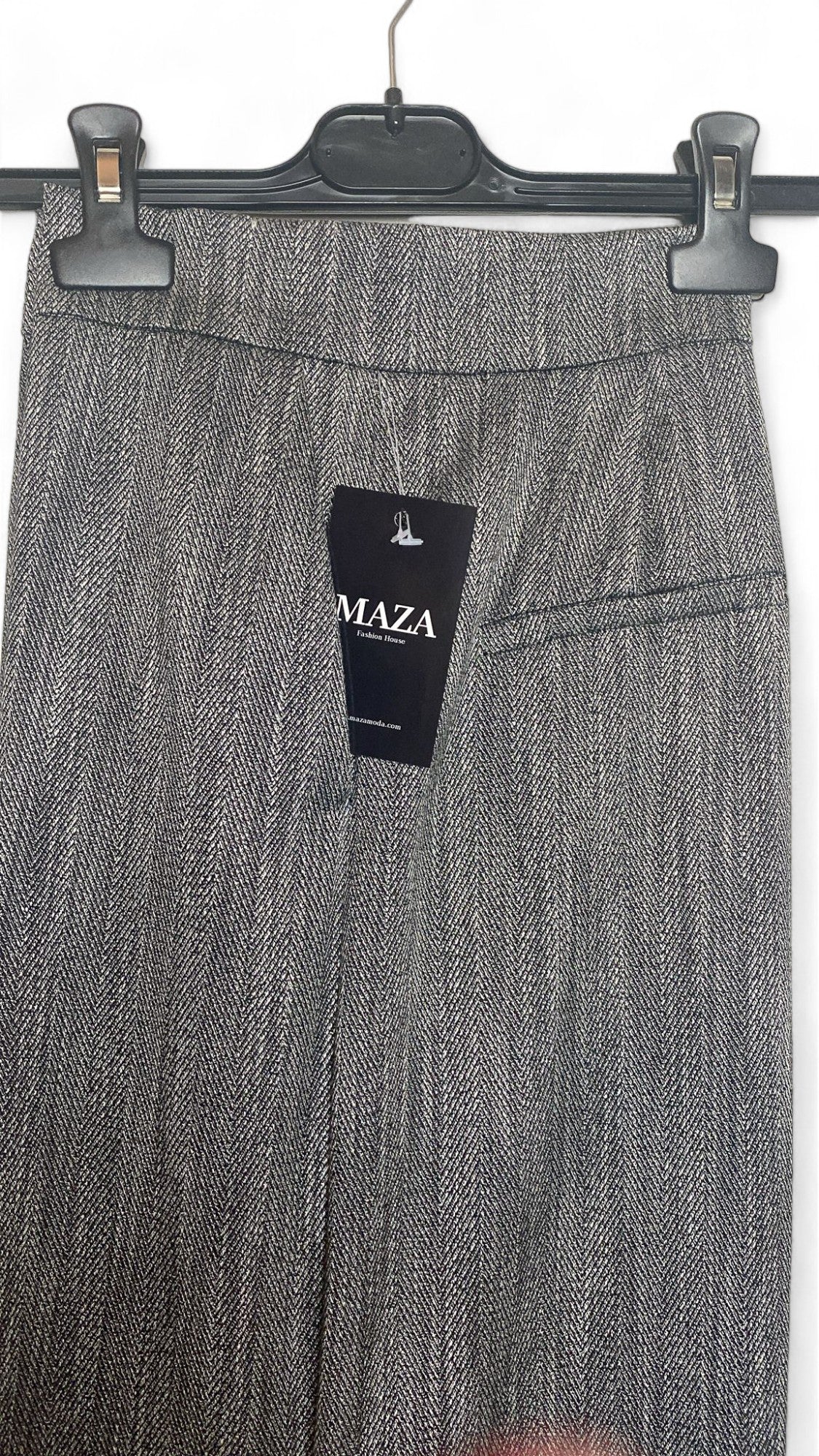 Gray Max Mara Trousers - Size 42 IT