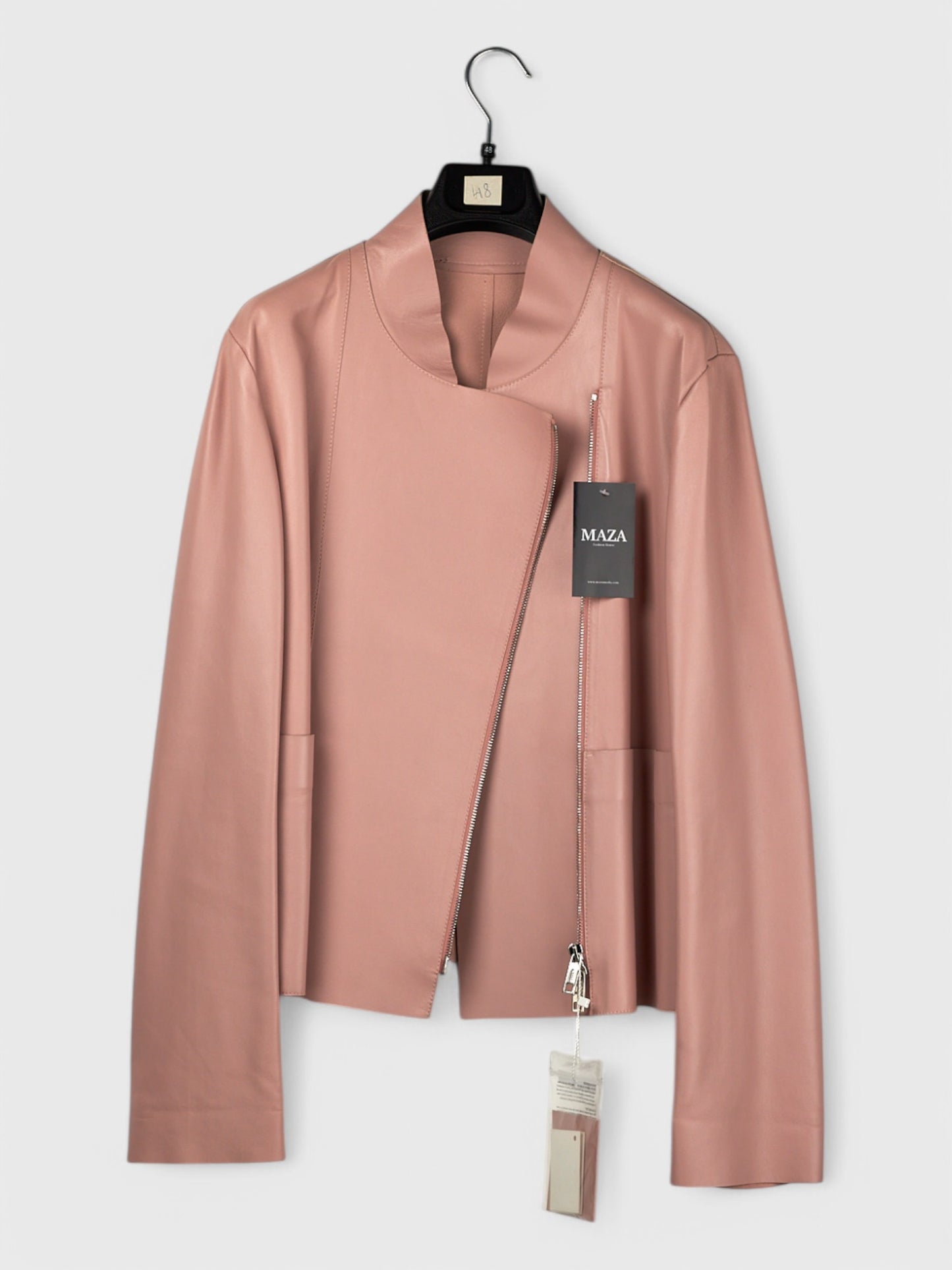 Natural Leather Jacket - IT Sizes 46, 48