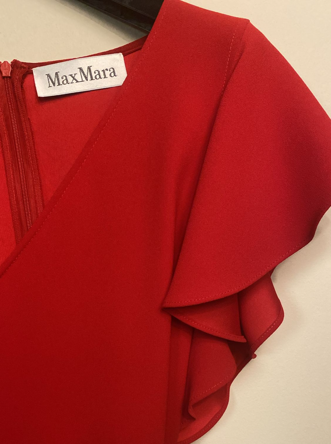 Red Jumpsuit with Palazzo Pants - IT Sizes 46, 50