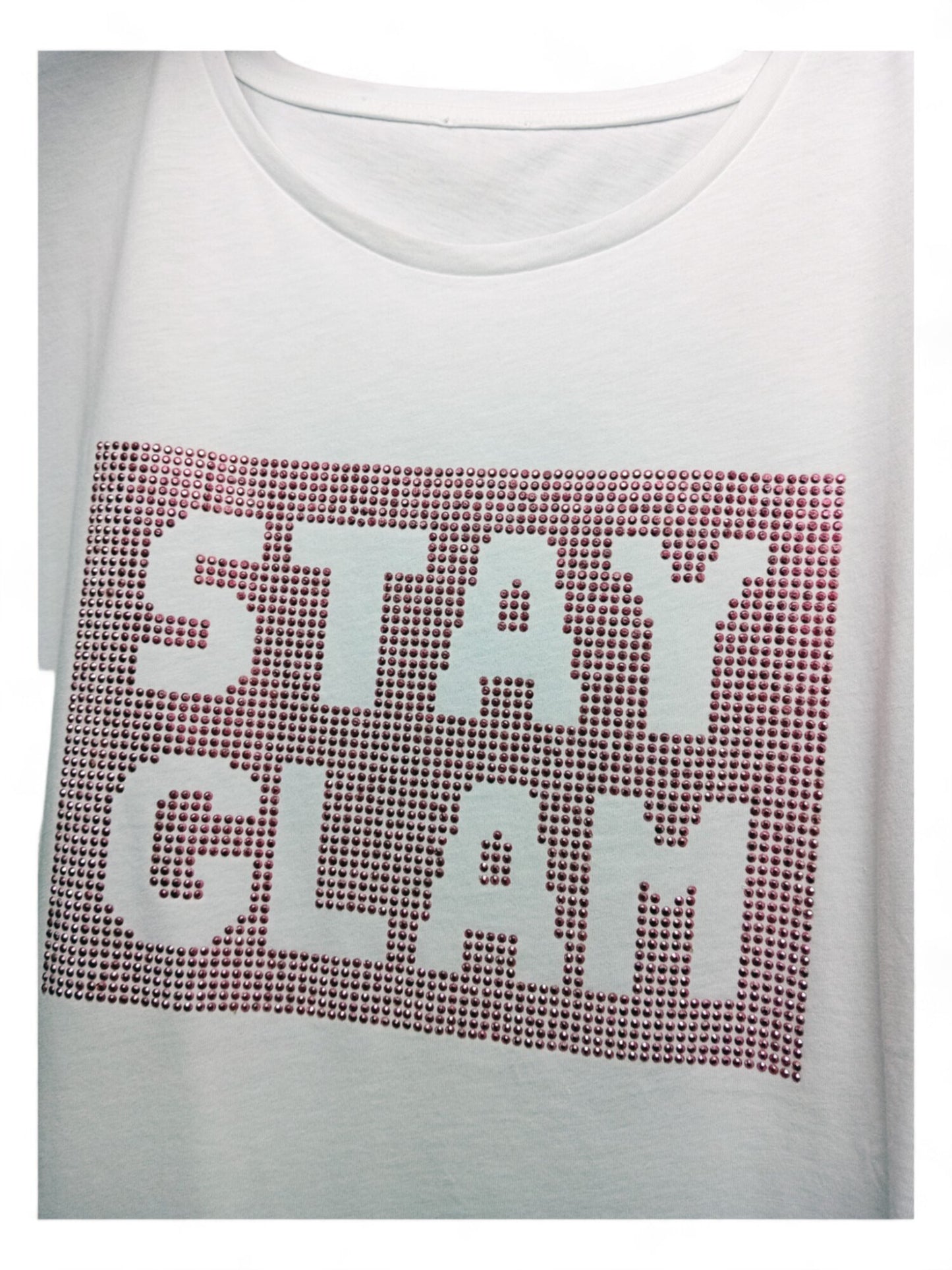 Sportmax "Stay Glam" White T-Shirt - Size 44