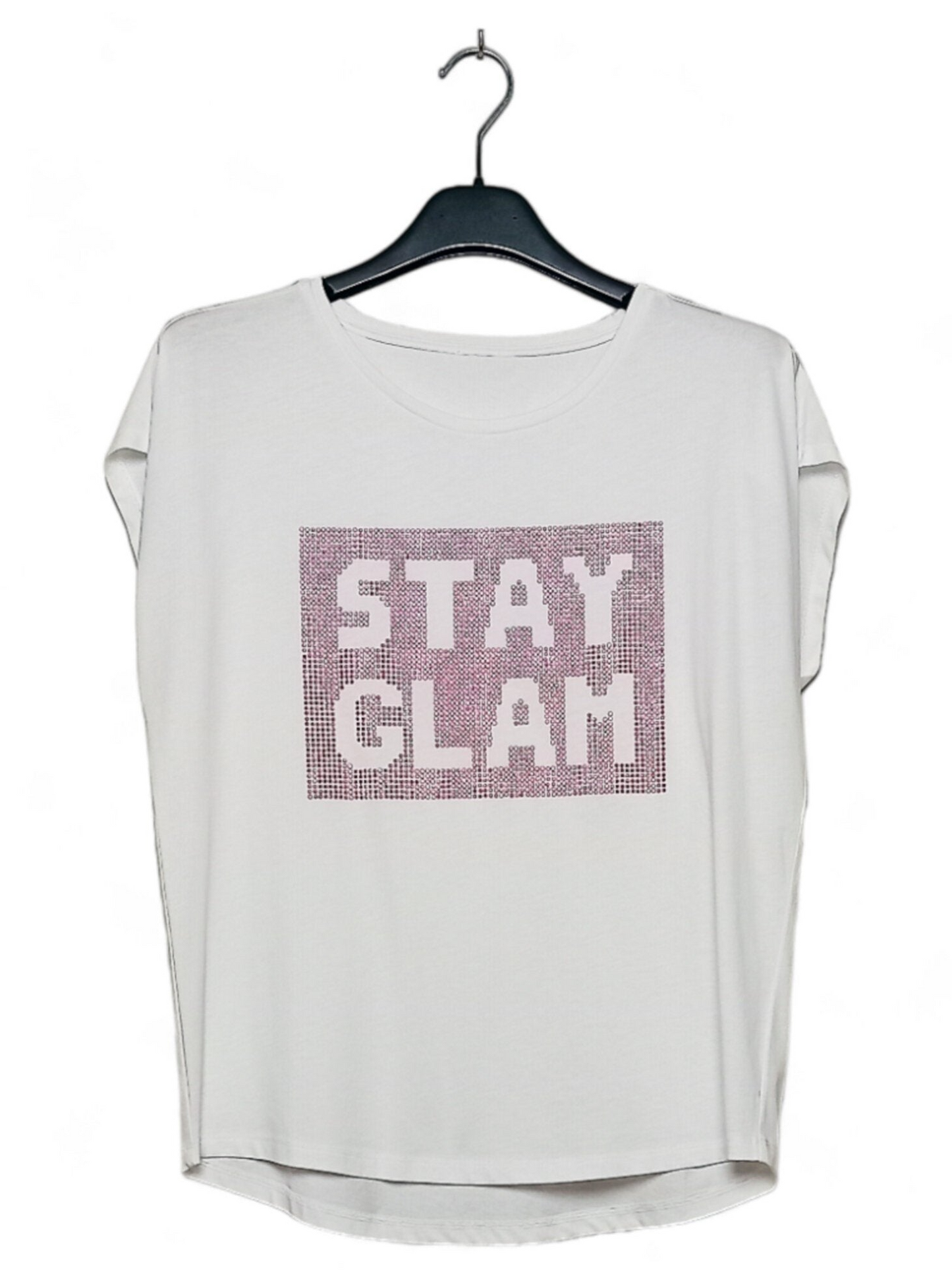 Sportmax "Stay Glam" White T-Shirt - Size 44