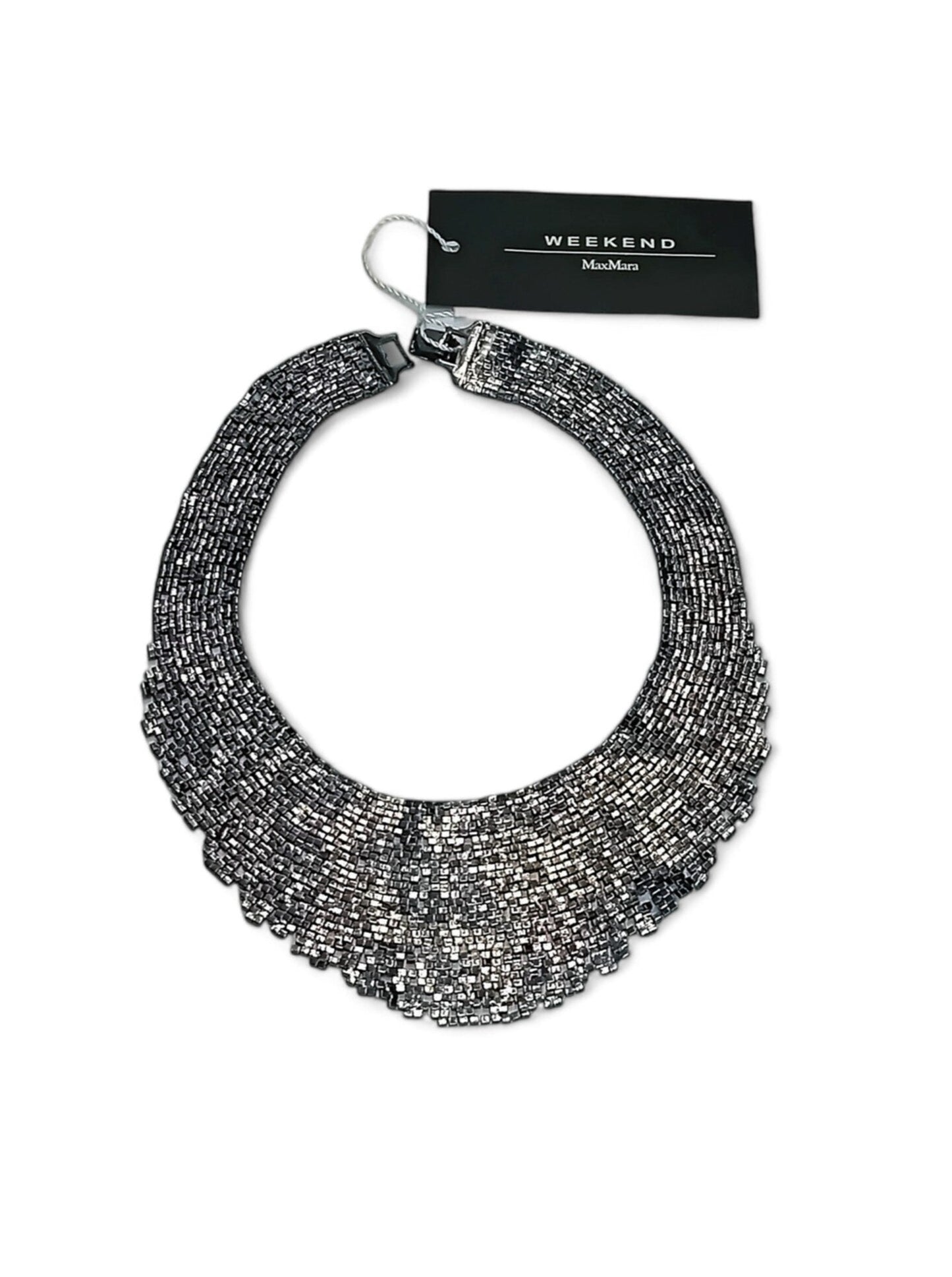 The Sparkling Silver Statement Necklace