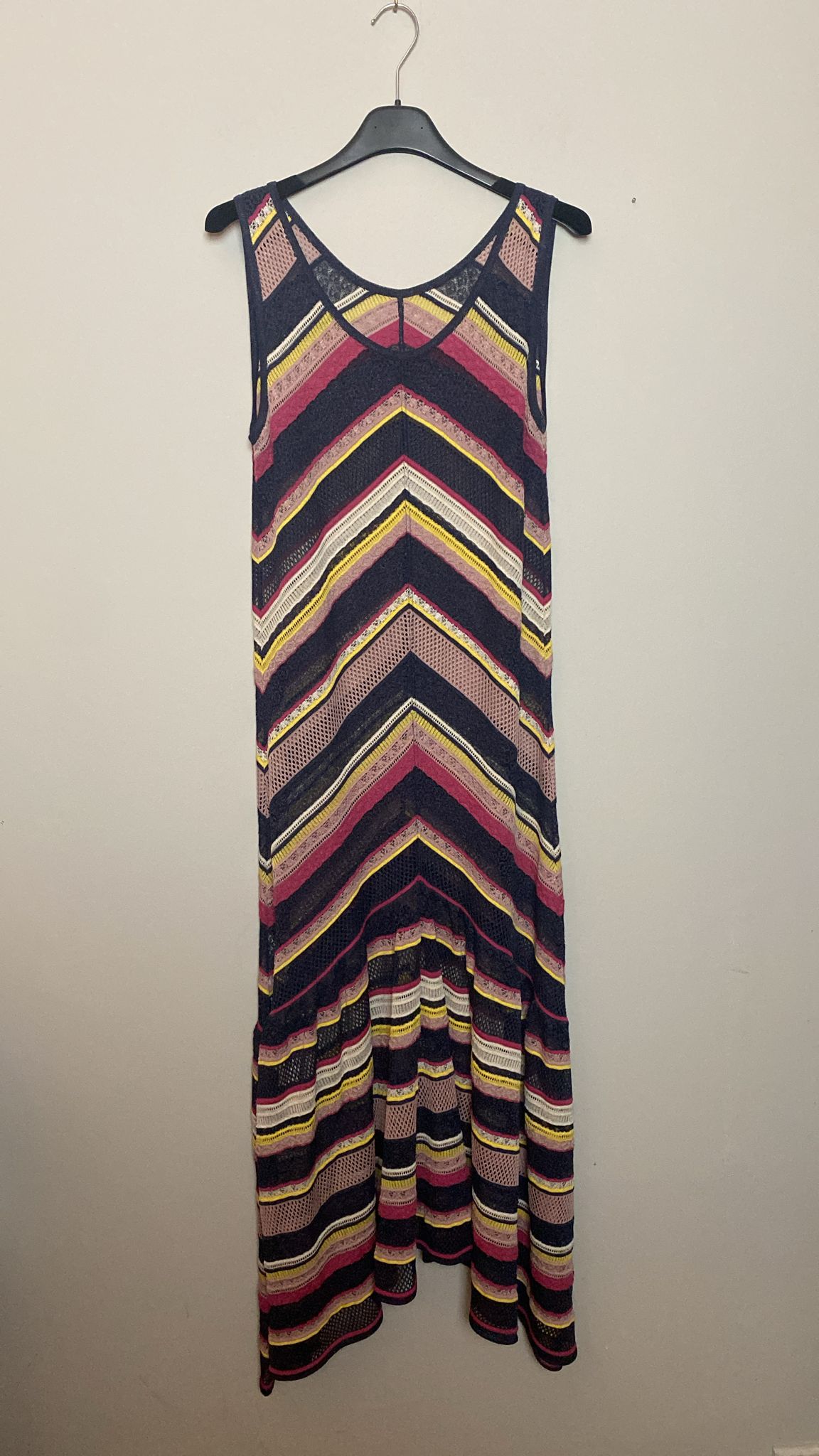 Missoni Mare 100% Cotton Striped Beach Dress - 140 cm Long - Sizes 44, 46 IT