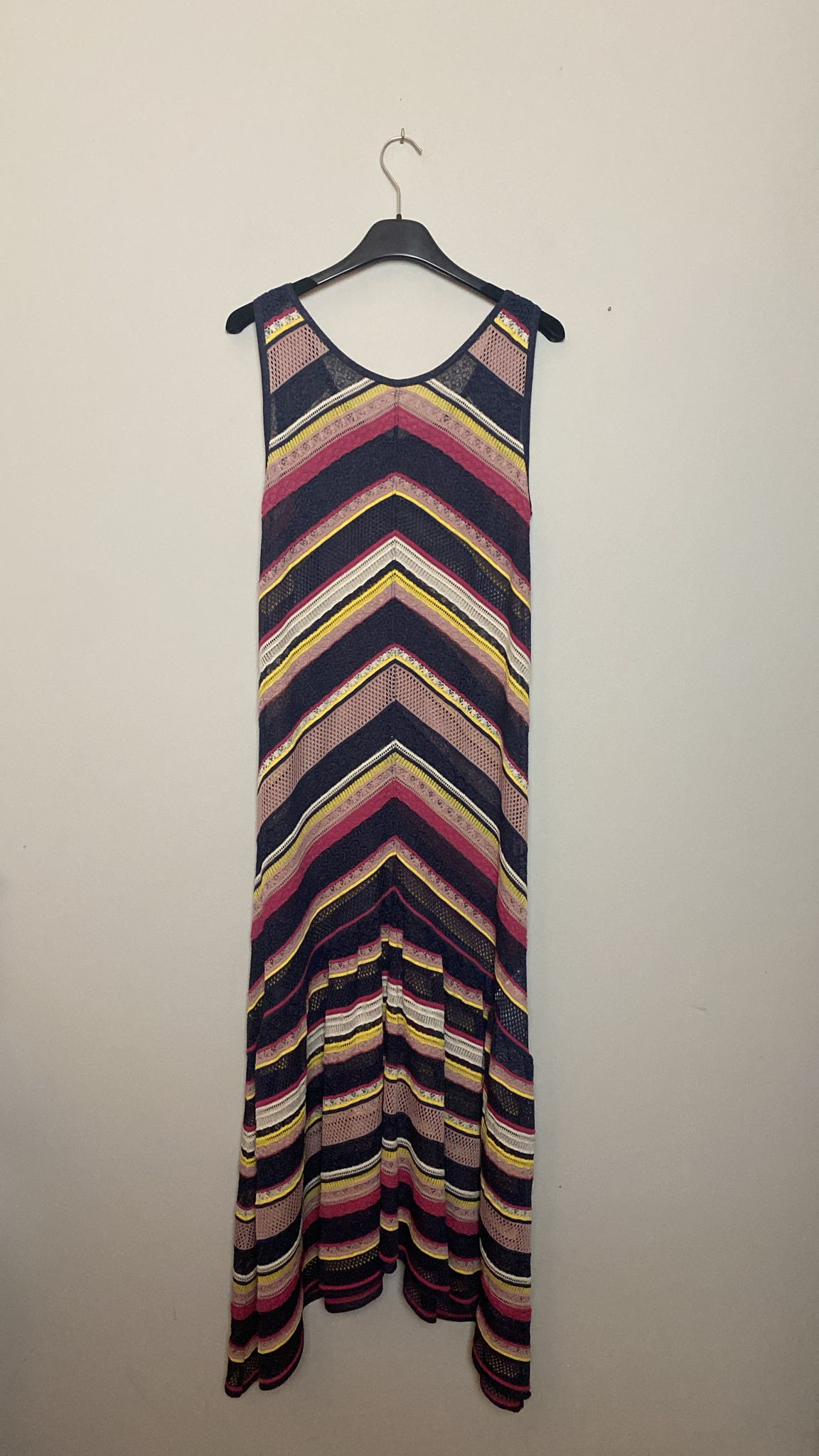 Missoni Mare 100% Cotton Striped Beach Dress - 140 cm Long - Sizes 44, 46 IT