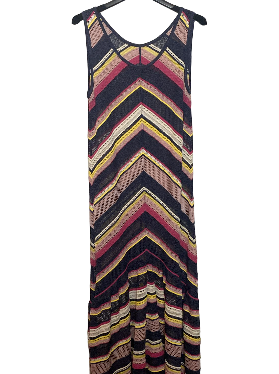 Missoni Mare 100% Cotton Striped Beach Dress - 140 cm Long - Sizes 44, 46 IT