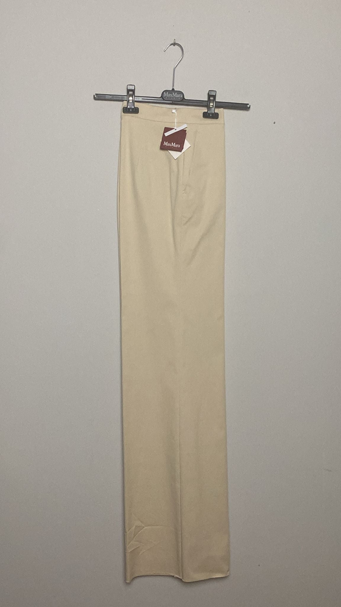Max Mara Cotton-Blend Trousers - Size 46 IT