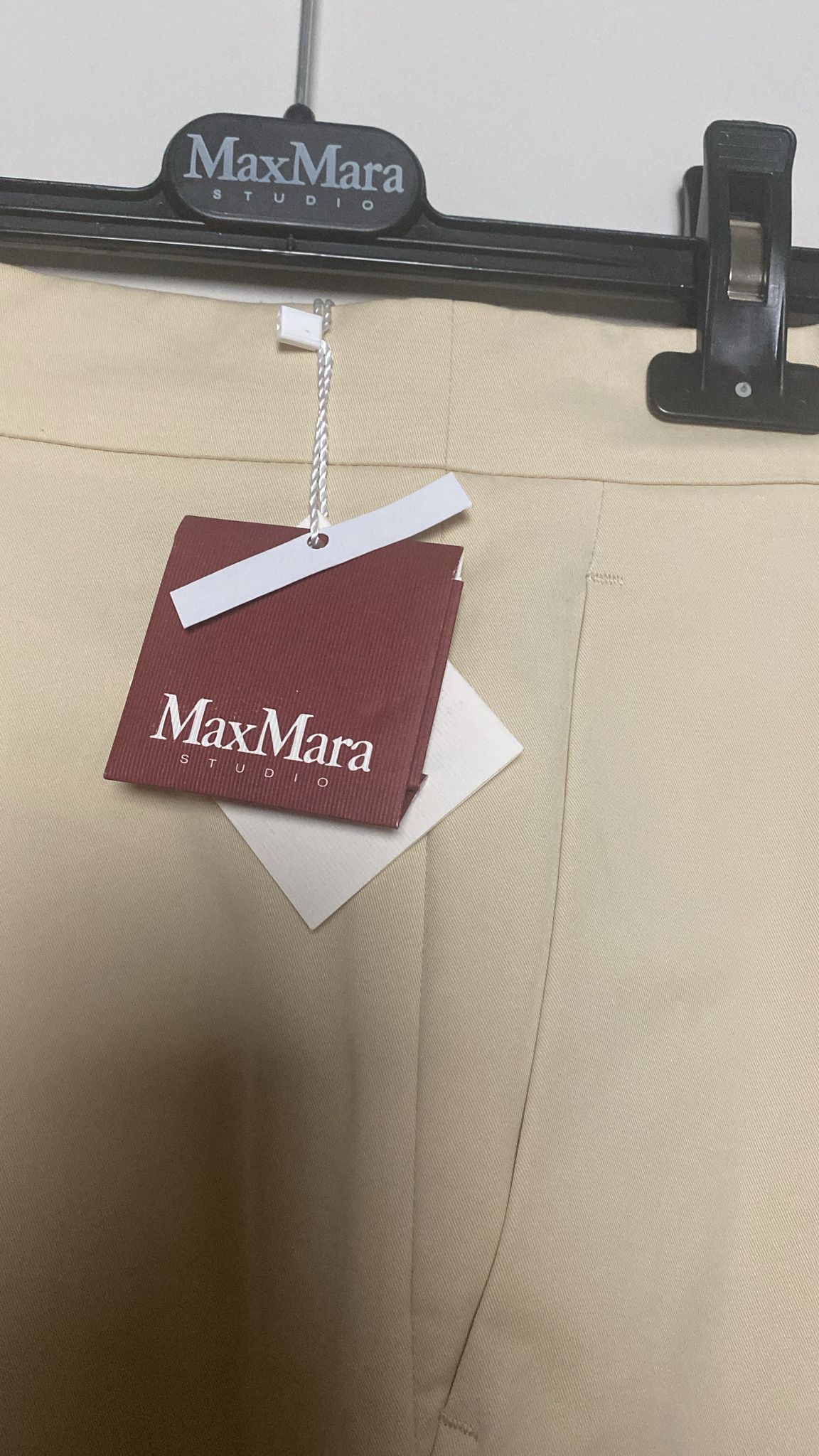 Max Mara Cotton-Blend Trousers - Size 46 IT