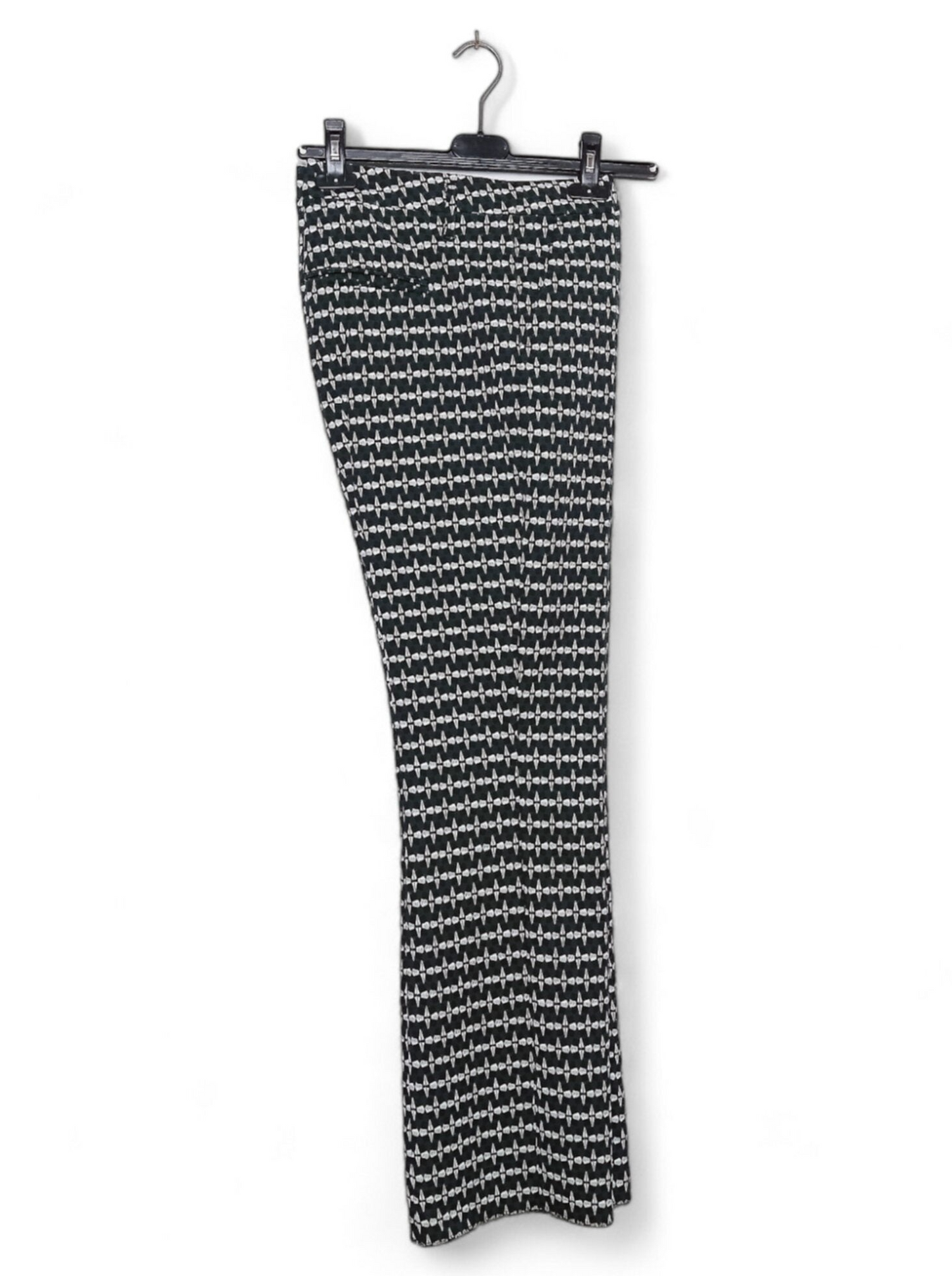 Zimmermann Geometric Print Pants - Green, Gray, Black - Size 46