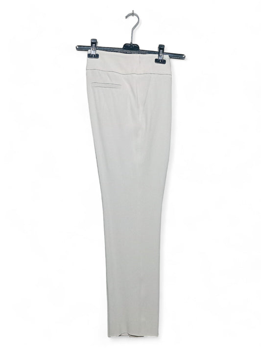 Emporio Armani Light Gray Trousers with Front Decoration - Size 46
